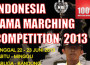 JADWAL ACARA TAMA MARCHING COMPETITION 2013