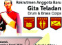 MB Gita Teladan Drum & Brass Corps Open Recruitment 2014